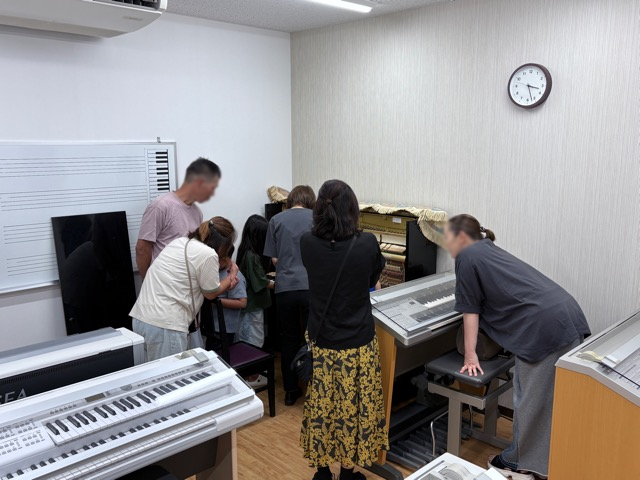 調律体験イベントの様子