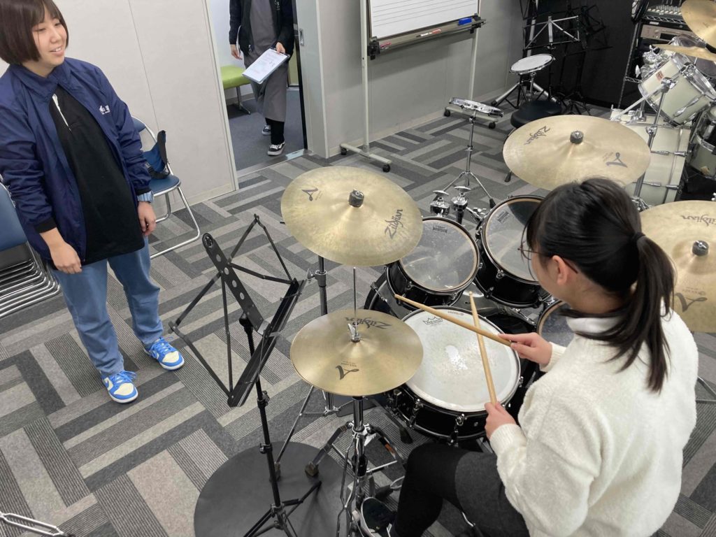 タッチ＆トライ楽器体感デーの様子