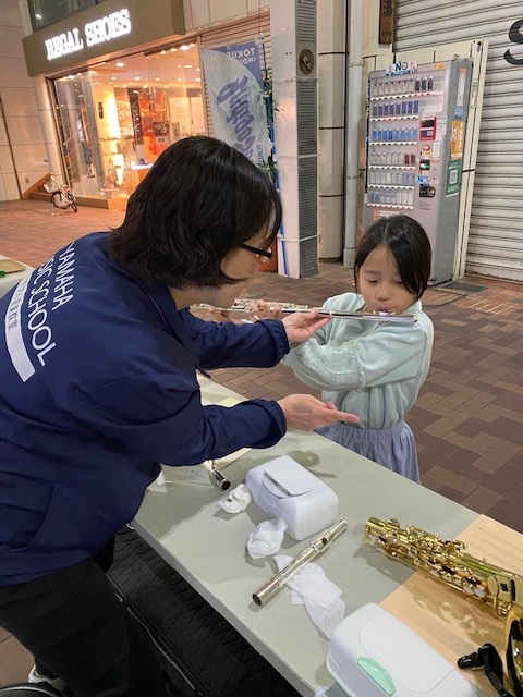 とくしま新町ミュージックナイトマーケットの様子