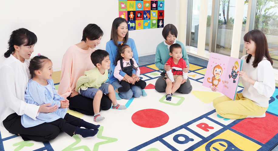 ヤマハ英語教室 幼児英語コースのレッスン風景